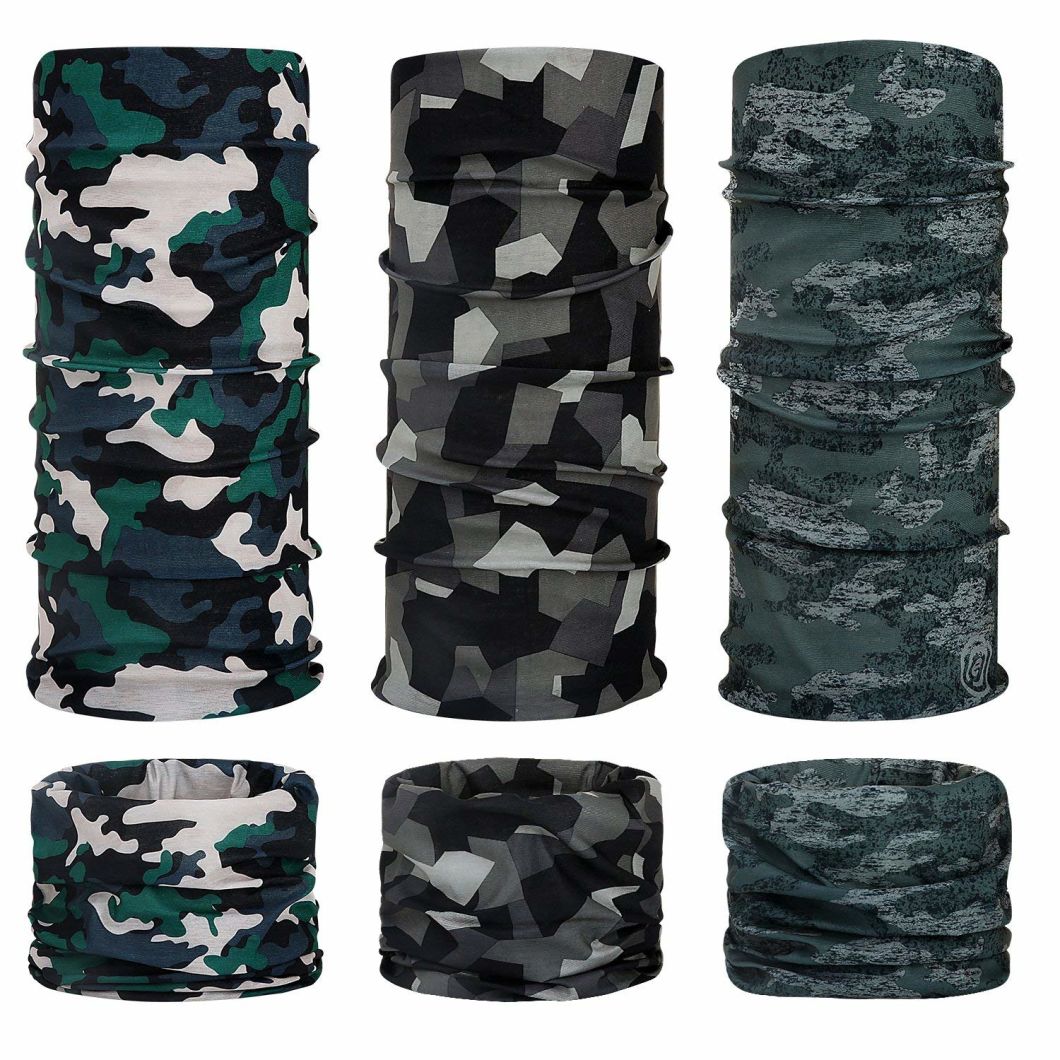 All Over Print Ski Mask Multifunctional Headwear Ear Warmer Headband Tube Bandana