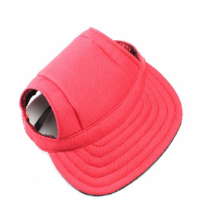 Dog Oxford Fabric Baseball Pet Hat with Ear Holes