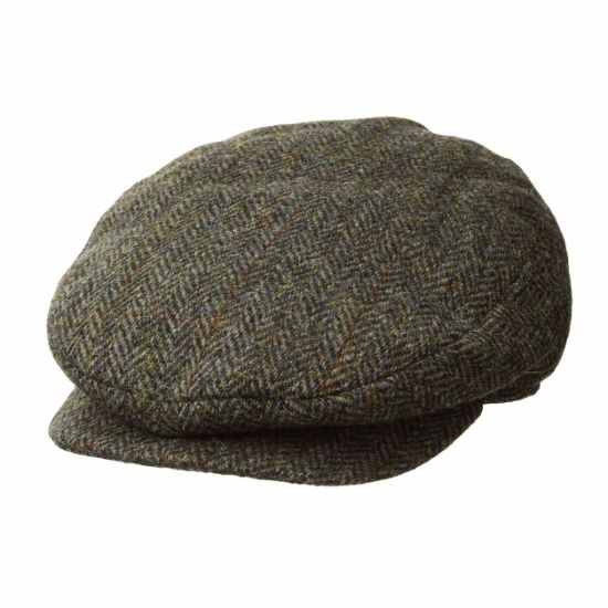 Wholesale 100% Wool Custom Fashion Beret Tweed Newsboy IVY Hat