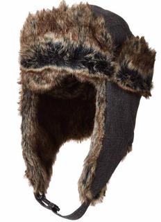 Faux Fur Warm Flipped Fuzzy Ear Neck Winter Russian Hat