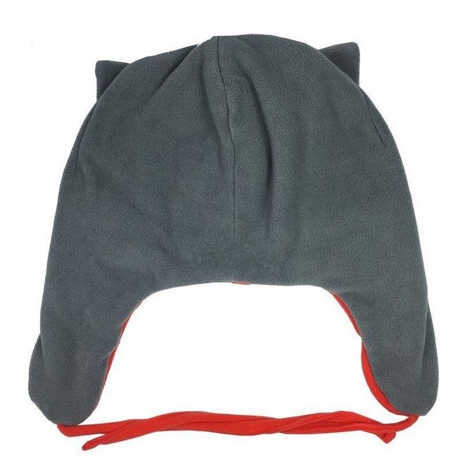 100% Polyester Embroidery Children Kids Animal Cute Winter Fleece Hat Beanie with Ear Flap