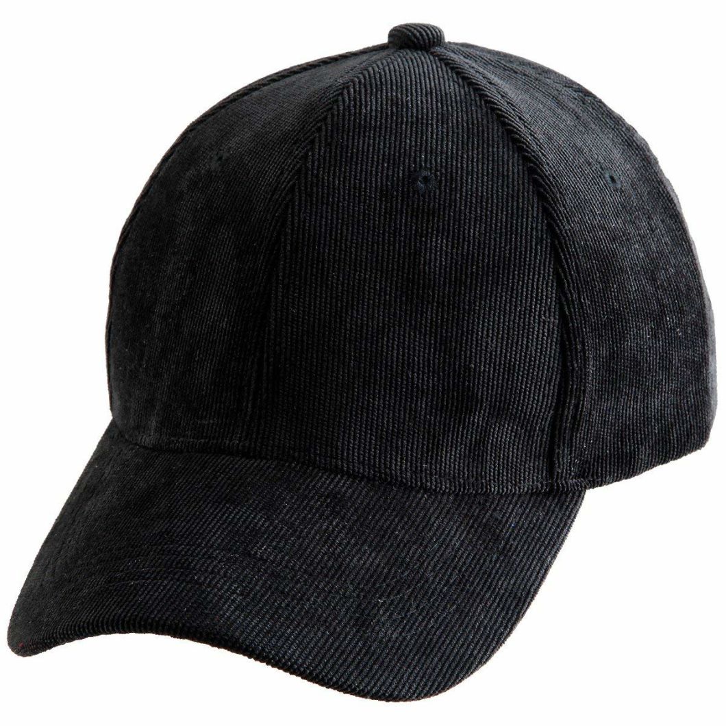 Unisex Blank Baseball Cap Adjustable Sun Protection Sport Hat Corduroy Dad Hat
