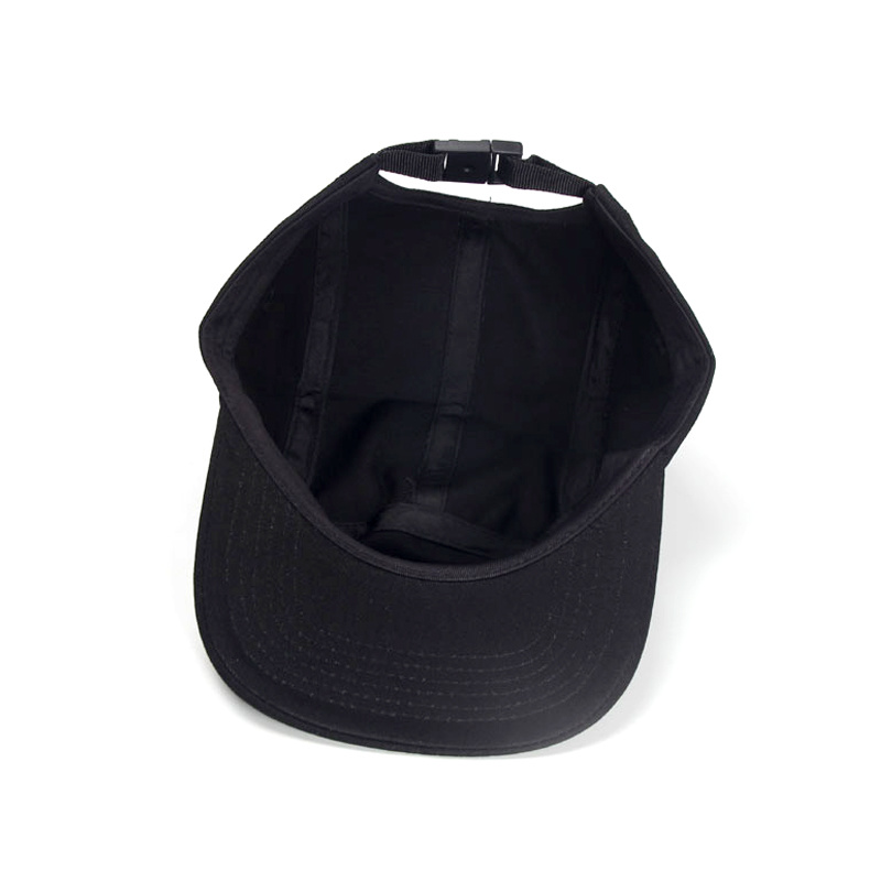 Custom 100% Cotton Patch Snapback Cap Blank 5 Panel Cap