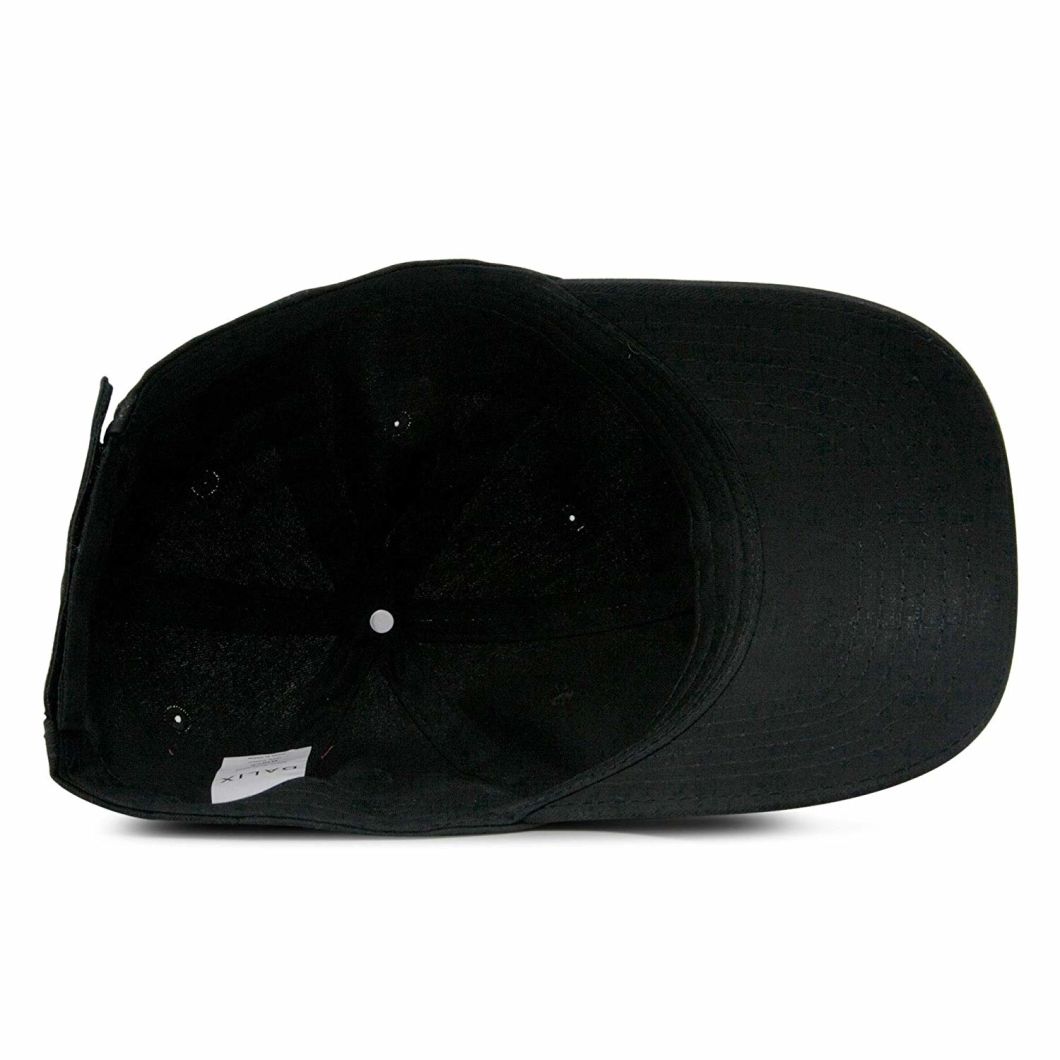 Custom 100% Cotton 6-Panel Low Crown Adjustable Baseball Cap Blank for Women