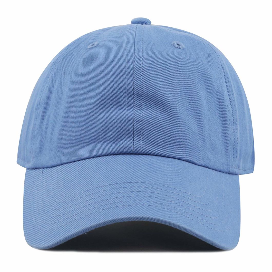 Fashion Adjustable Blank Washed Cotton Denim High Quality Baseball Cap