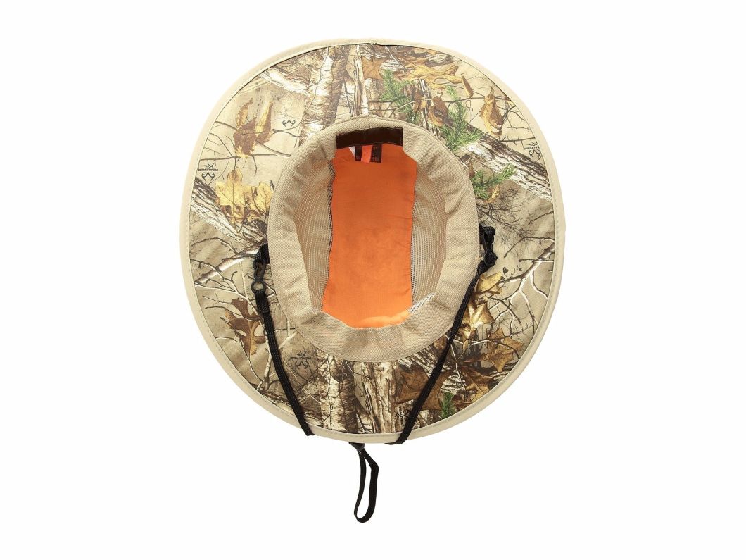 Nylon Mesh Lining Sun Protection Wide Brim Hat Wholesale Custom