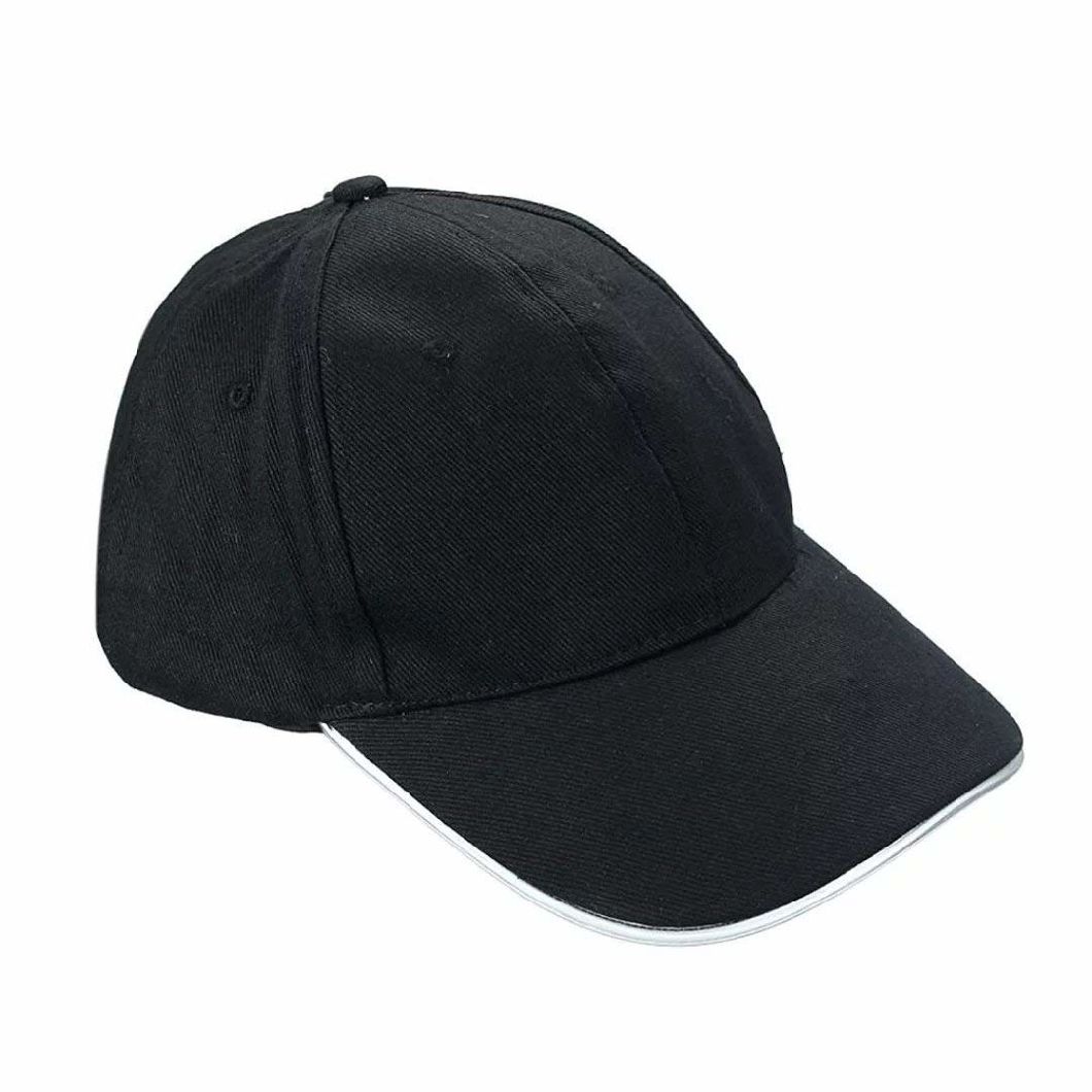 Custom Unisex Cotton Adjustable LED Baseball Cap for Party Hip-Hop