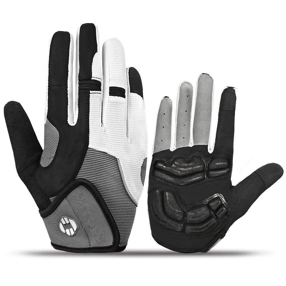 BSCI Audit Elastic Lycra Knitted Breathable Mesh Riding Cycling Gloves