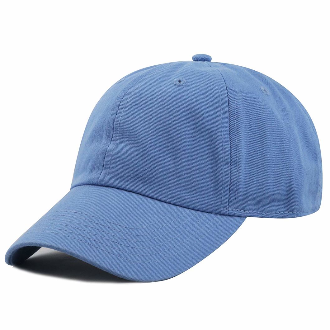 Fashion Adjustable Blank Washed Cotton Denim High Quality Baseball Cap