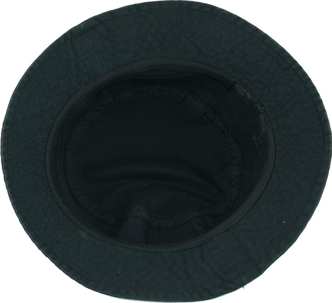 Washed Cotton Bucket Outdoor Design Hat with Ventilation Side Holes