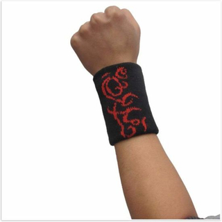 Sedex Audit Embroidered Sports Basketball Wrist Sweatband Wrist Support