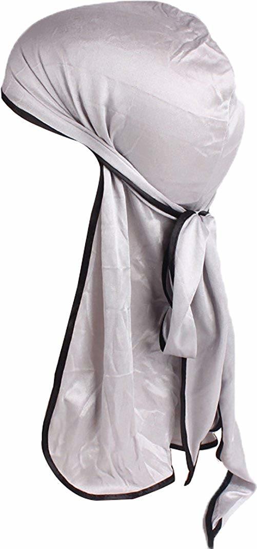 Wholesale Custom Polyester Unisex Beanie Bandana Muslim Silk Wave Cap