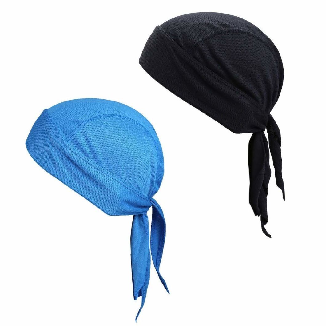 Unisex Running Head Wrap Cycling Beanie Moisture Wicking Quick-Dry Skull Caps Hat