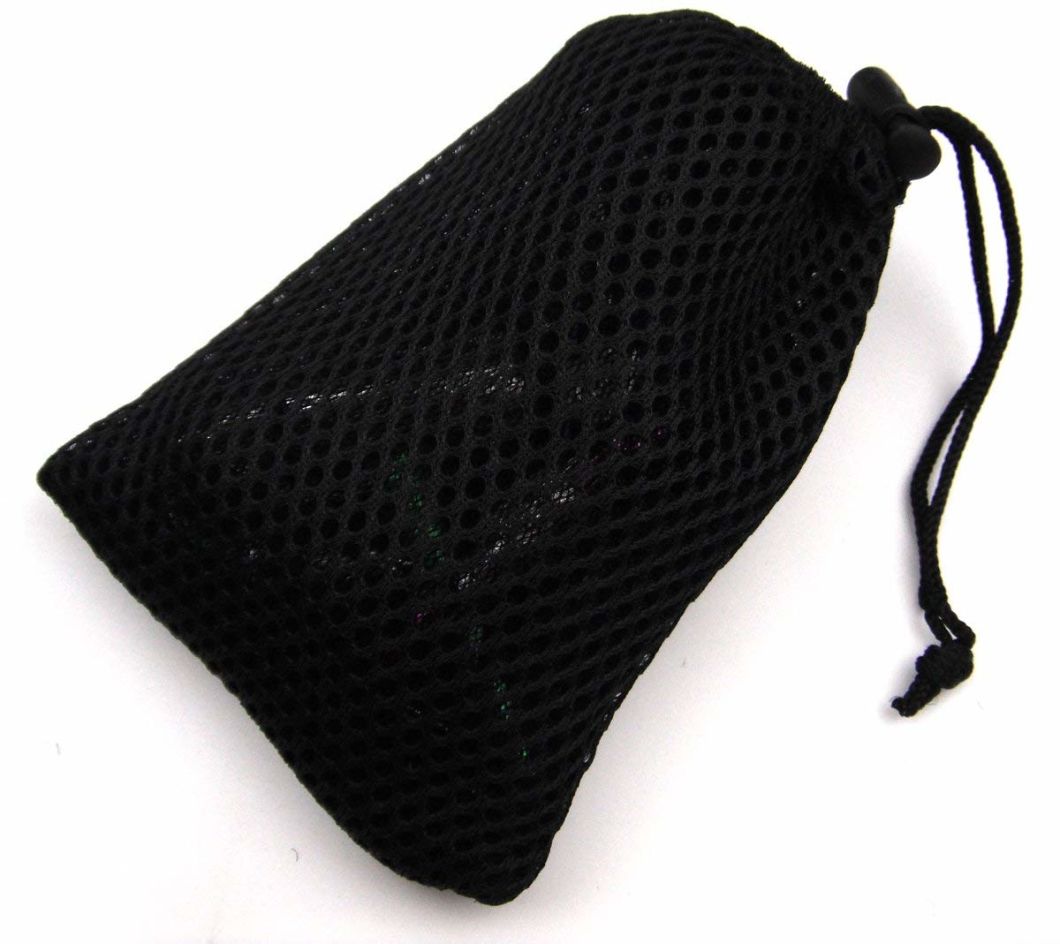 Sedex Audit Wholesale Nylon Gift Bag Small Drawstring Mesh Bag for Outdoor Small Equipments and Gifts