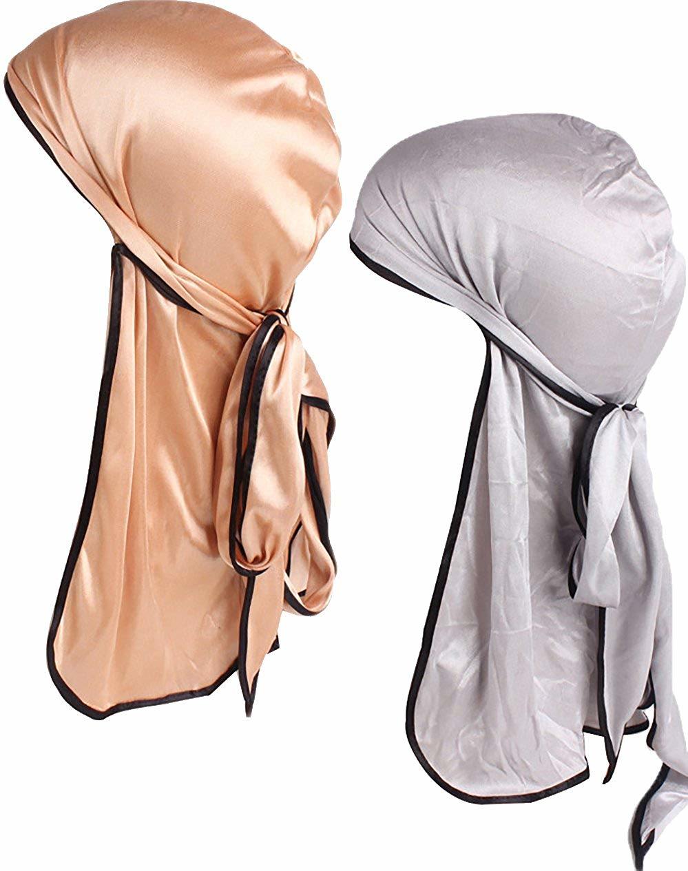 Wholesale Custom Polyester Unisex Beanie Bandana Muslim Silk Wave Cap