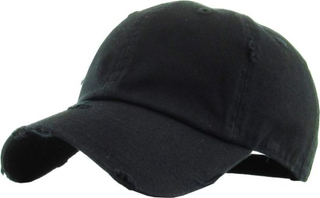 Man Women Adjustable Polo Trucker Washed Distressed Plain Dad Hat