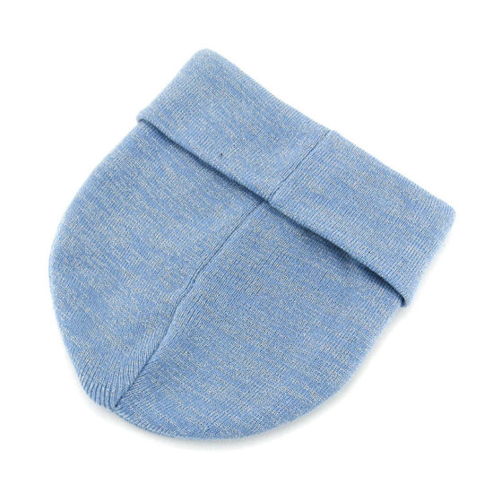 Acrylic 3 D Embroidery Sport Winter Knitted Hat Custom Warm Ski Cap Solid Color Beanie Hats