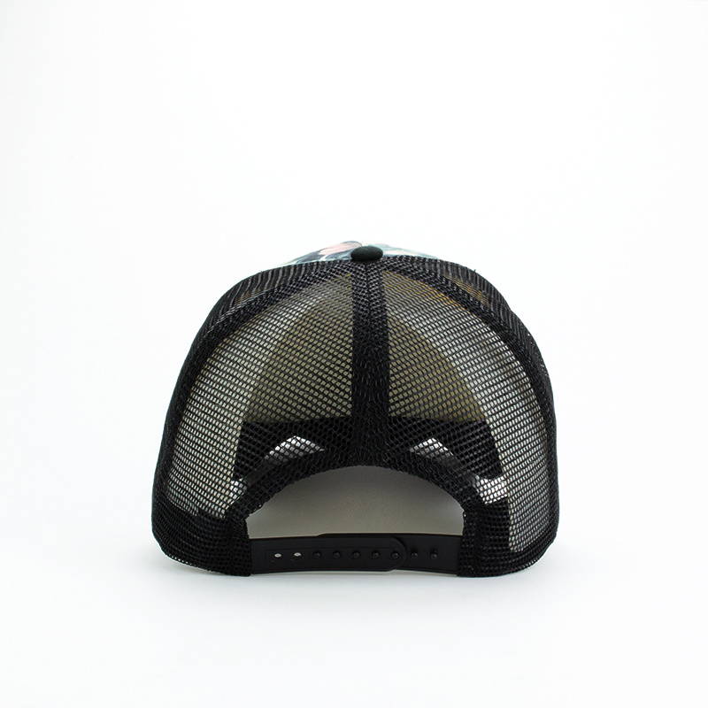 Sedex Audit 100% Polyester 5-Panel Promotional Sublimation Trucker Cap Custom