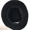 Custom Downturned Brim Folding Cotton Black Plain Bucket Hat