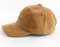 Promotional 6-Panel Cotton Fitted Custom Embroidery Twill Suede Baseball Cap