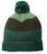 BSCI Audit Ribbed Knitted Mens Winter Hat with Woven Logo