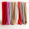 BSCI Audit Blank Sample Cashmere Knit Scarf Knit Cashmere Scarf