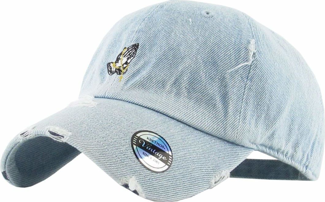 BSCI Audit Adjustable Dad Hat Distressed Washed Cotton Baseball Promotion Cap