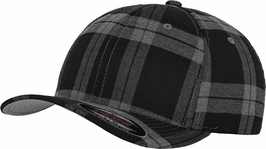 Sedex Audit Custom Adjustable 6-Panel MID-Profile Tartan Plaid Fitted Cap