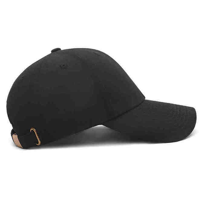 Wholesale 6 Panel Promotional Cotton Twill Black Custom Logo Design Sports Blank Baseball Cap