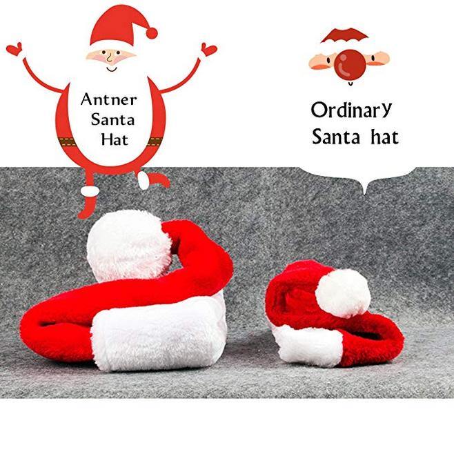 Wholesale Custom Christmas Beanie Santa Hat with Polyester for Children or Adult