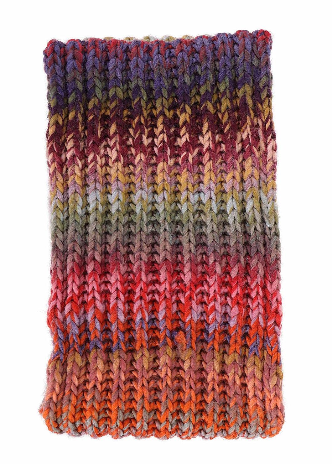 Women Soft Warm Thick Cable Knitted Winter Hat and Scarf