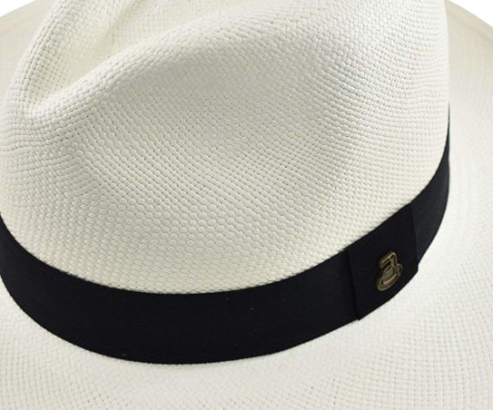 BSCI Audit Custom Classic Summer Beach Fedora Soft Straw Panama Hat Ecuador