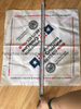 OEM Wholesale USA Square 100% Organic Cotton America Army White Color Bandana