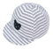 Embroidered Toddler Newborn Baby Baseball Type Stripe Soft Flat Brim Cap