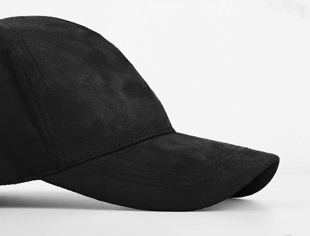 Custom Unisex Classic Baseball Cap Adjustable Plain Faux Suede Dad Hat for Women Men