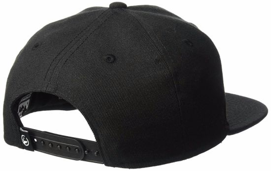 100% Cotton Adjustable 6-Panel Flat Visor Bill Cap Applique Snapback Customized