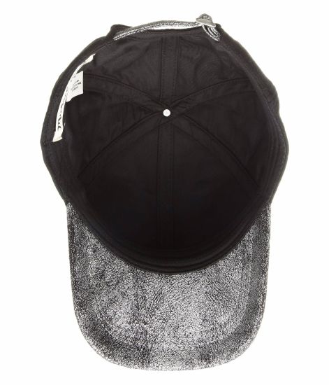 Adjustable Baseball Hat Fashion Cap Curved Brim with Metallic Design