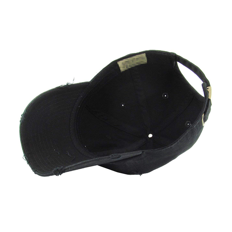 BSCI Audit Custom Washed Distressed Cotton Baseball Polo Style Vintage Cap