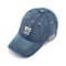Embroidered 6-Panel Promotional Cotton Adjustable Sports Denim Cap Baseball