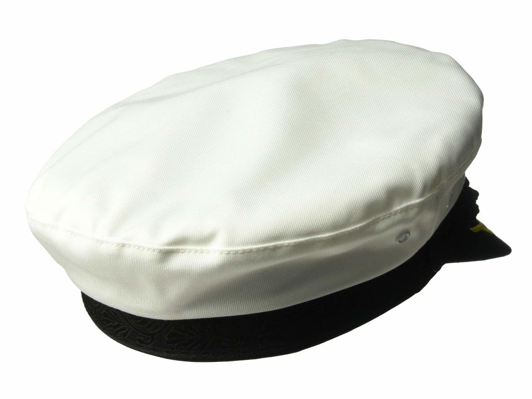 Sedex Audit Captain Cap Downturned Brim Embroidered Uniform Hat