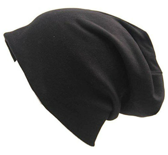 Wholesale Custom Unisex Blank Slouchy Beanie Striped Knitted Bamboo Hat