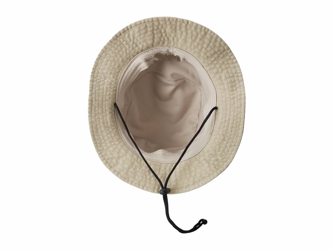 Sedex Audit Sedex Audit Custom Lightweight Summer Outdoor Wide Brim Mens Bucket Hat with Chin Cord