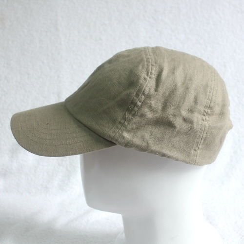 Blank Gray Sports Summer Custom 6 Panel Breathable New Design Hemp Baseball Cap