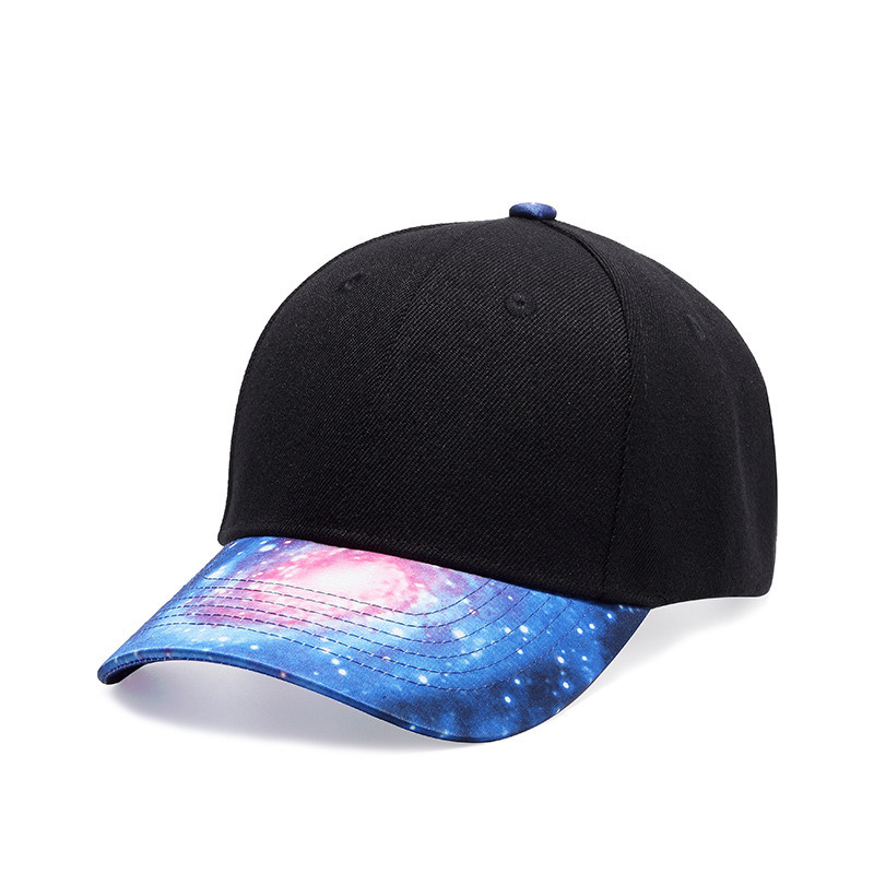 Wholesale Fashion Trendy Adjustable Custom Print 100% Polyester Baseball Cap