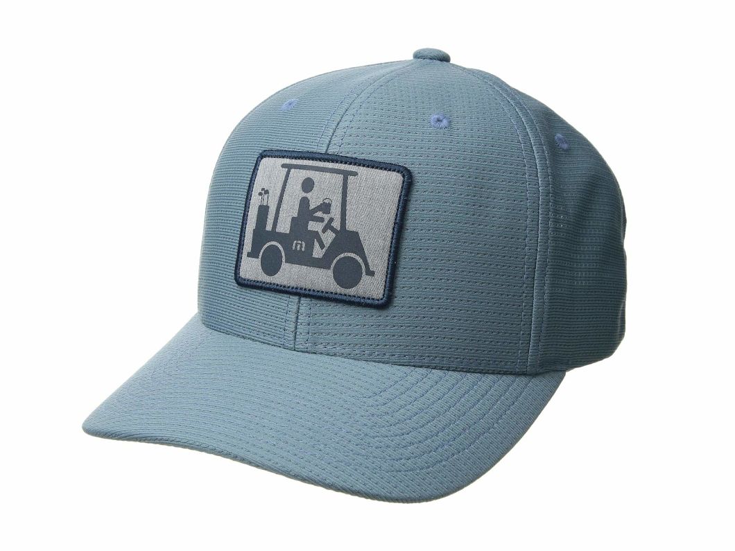 Wholesale 100% Cotton Custom 6 Panel Sport Golf Hat Cap with Patch Embroidery