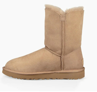 New Arrival Fashion Style Warm Decorative Buttons Women Fur Boots for Winter