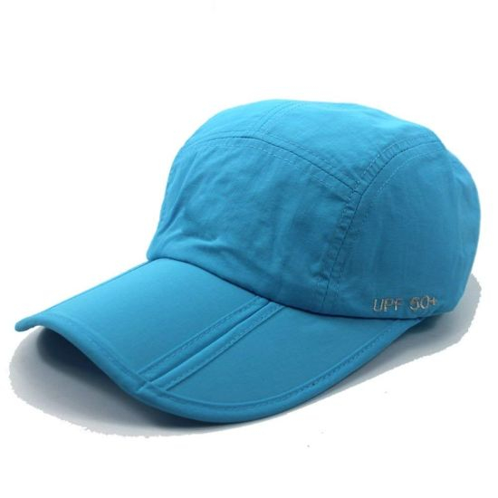 BSCI Audit Breathable Baseball Type Waterproof Folding Quick Dry Blank 5 Panel Climbing Cap