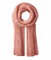 BSCI Audit 100% Acrylic Winter Warm Cable Mock Neck Ribbed Knit Scarf