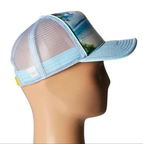 Sedex Audit 100% Polyester Sandwiched Twill Printed Sublimation Trucker Cap