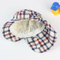 Check Gingham Summer Beach Swim Sun Protection Neck Shade Flap Hat Cap for Toddler Kids